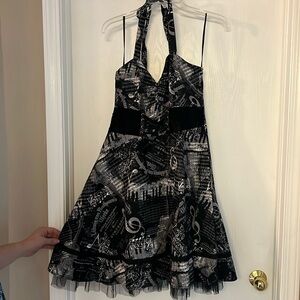 Music themed dress